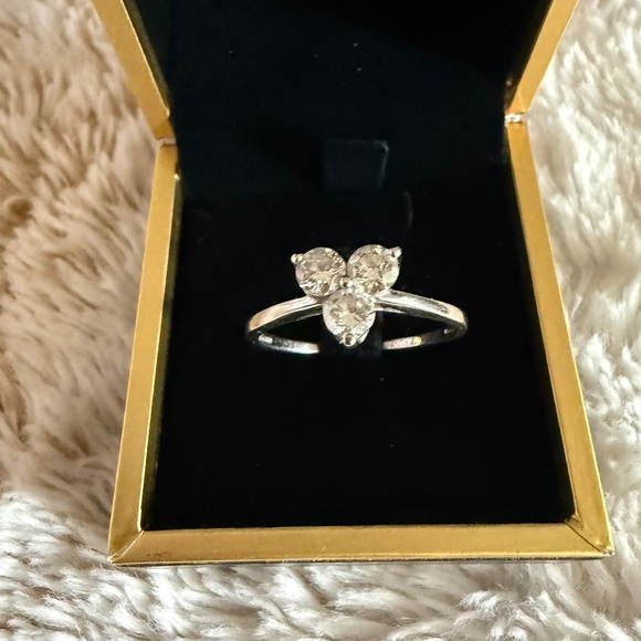 Kays Jewelry - 3 stone heart  Diamond ring